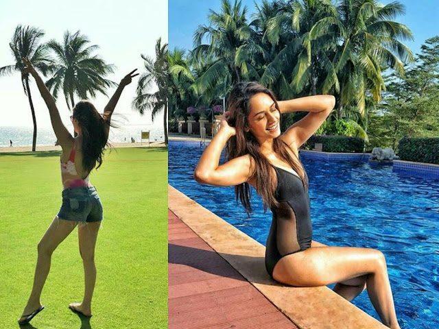 Miss World Manishi Chillar shares hot pool photo on Instagram