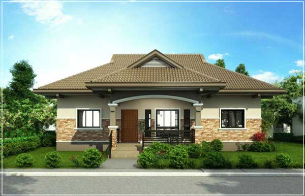 contoh rumah sederhana di kampung