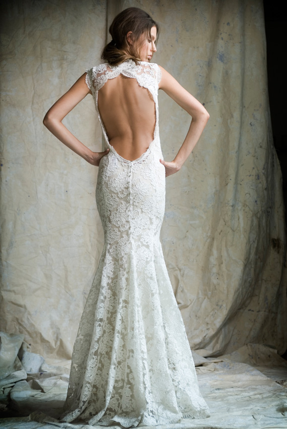 lace backless wedding dresses Reference For Wedding Decoration