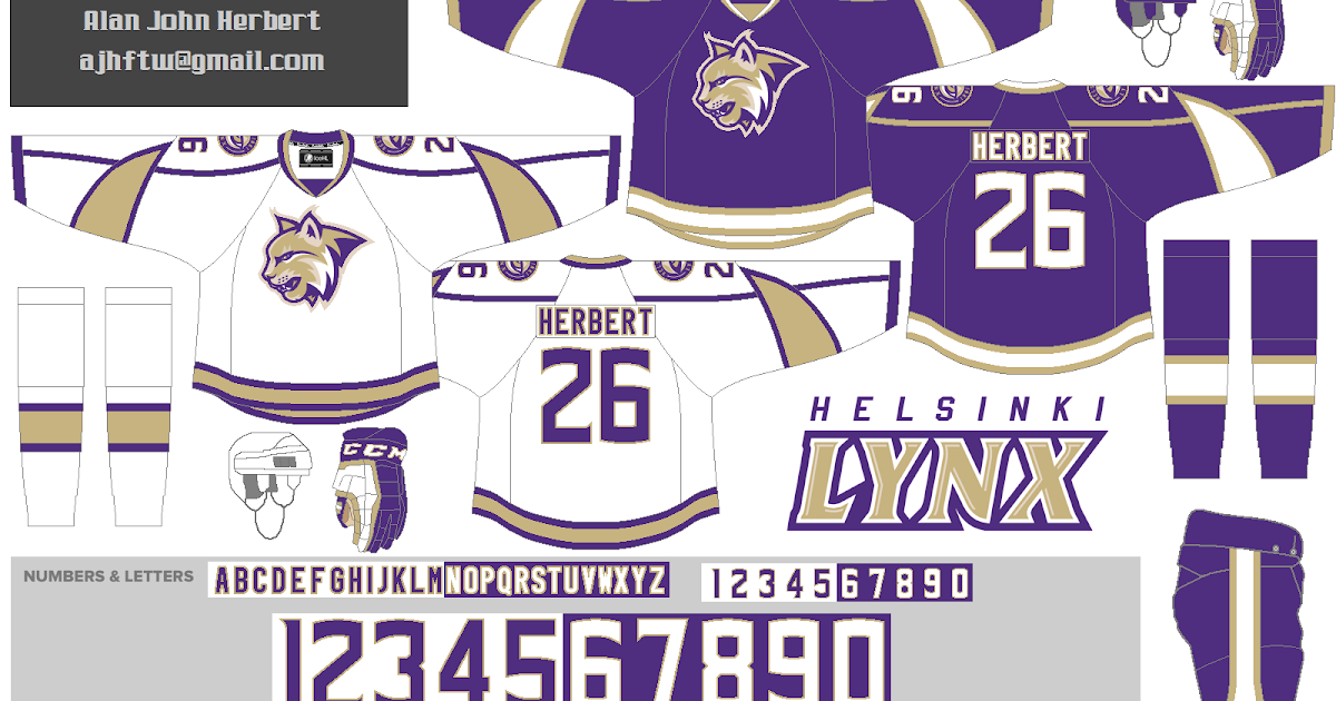 Hockey jersey concept, logo design for IceHL
