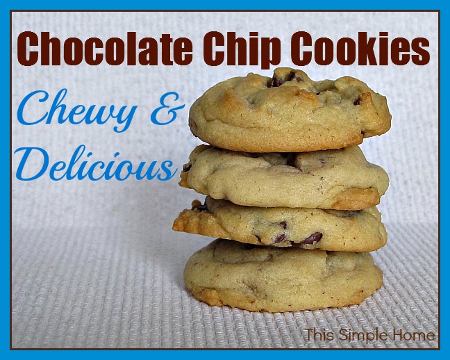 My BEST Chocolate Chip Cookie Recipe - This Simple Home
