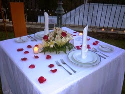 cena romántica