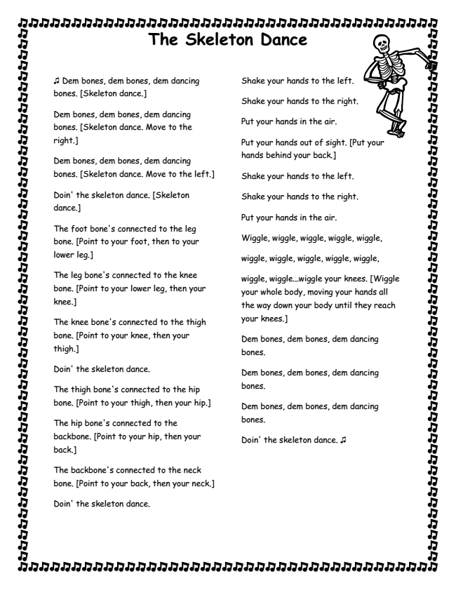 Literacy Minute: Halloween Songs for Shared Reading