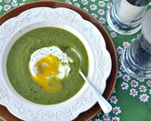 Very Very Green Green-Pea Soup