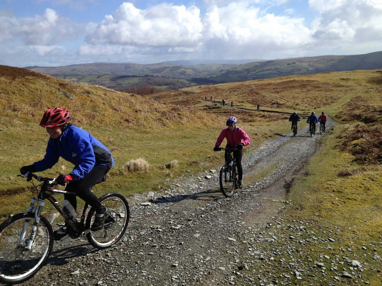 Off road cycling in Wales