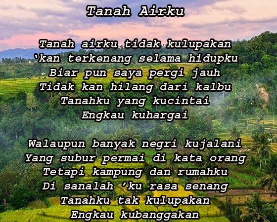 CIKAL: Lagu Tanah Airku (Ibu Sud)
