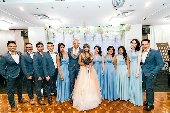 Silver Pearl Restaurant Wedding Reception Bridal Party