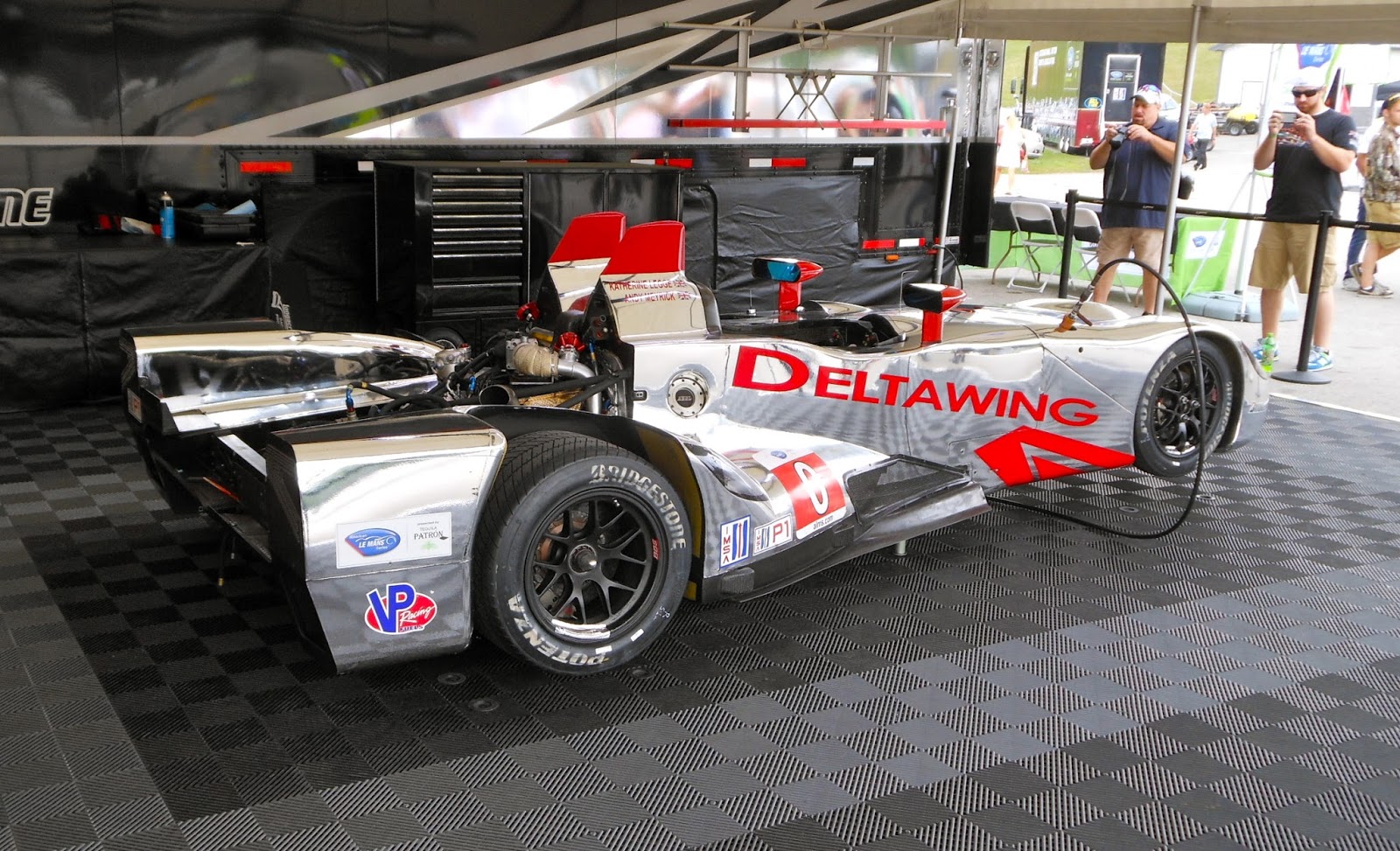 Pilotes Anciens: Road America 2013 ALMS: Prototypes In The Paddock