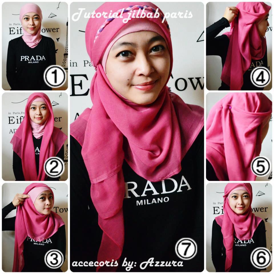 Tutorial Hijab Terbaru September 2014 Tutorial Hijab Terbaru September 2014