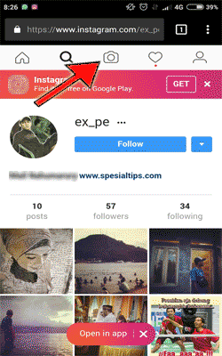 Cara Posting Foto di Instagram Melalui Smartphone Tanpa Menggunakan Aplikasi