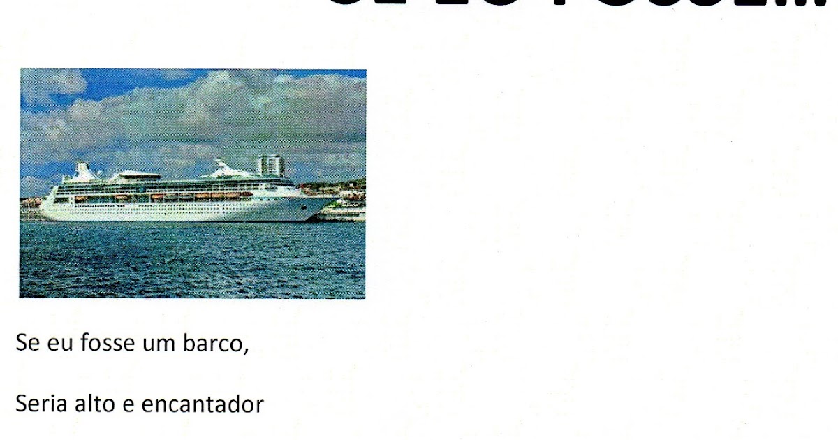 Clube de Leitura Se eu fosse um barco Clube de Leitura Se eu fosse um barco