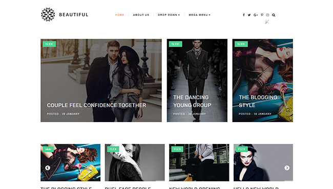 Beautiful - Blogger Template Beautiful - Blogger Template
