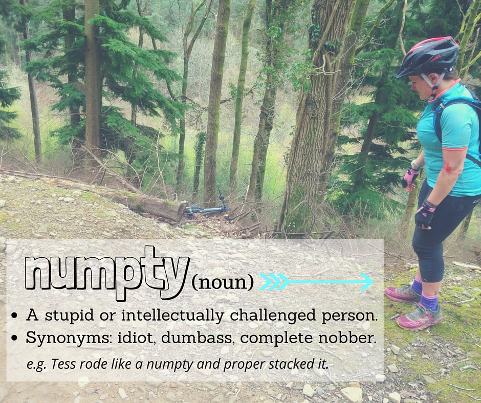 FitBits | Numpty definition - mountain bike fail FitBits | Numpty definition - mountain bike fail - Tess Agnew