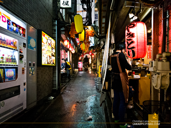 Tokyo Piss Alley Shinjuku Evening