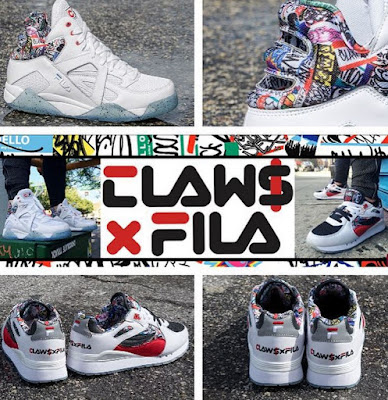 THE SNEAKER ADDICT: Claw & Co x Fila Cage + Overpass Collaboration Available Now (Images)