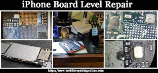 iPhone logical Board Repair iPhone Board Level Repair start soldering micro resistor component leads solder joints