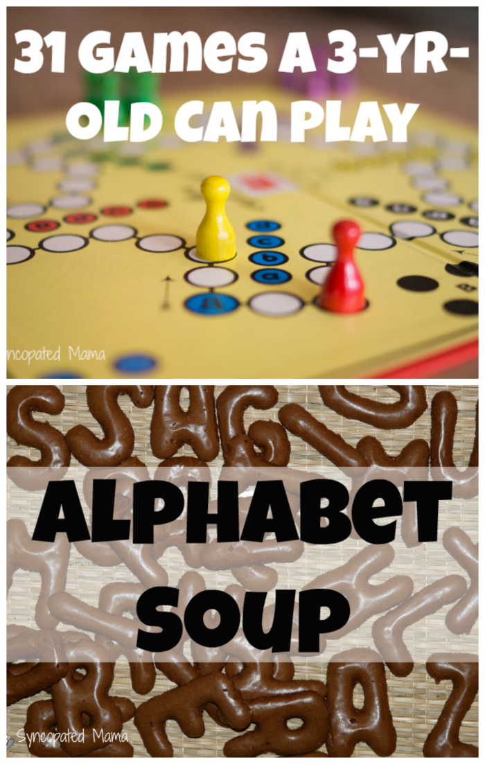 Syncopated Mama 31 Games Alphabet Soup