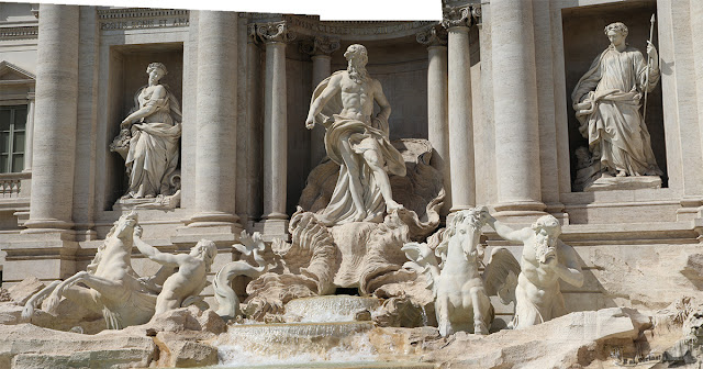 Fontana di Trevi, Roma, Itália