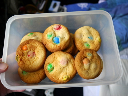 Mini M&M Cookies Mini M&M Cookies