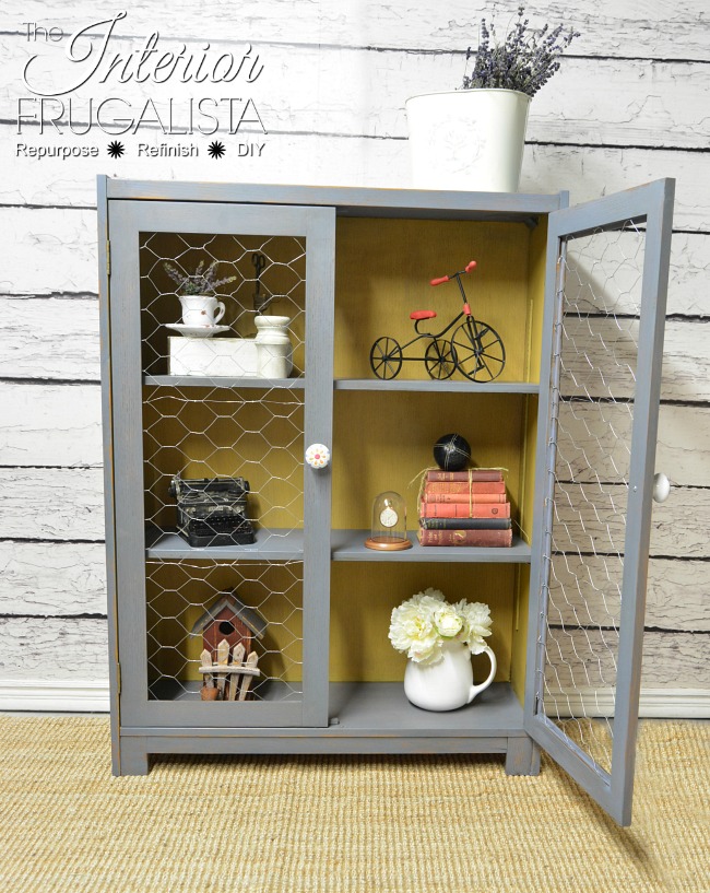 How To Transform A Vintage Bookcase Into A Farmhouse Cupboard