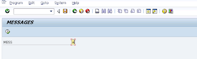 SAP TECH: Types of messages