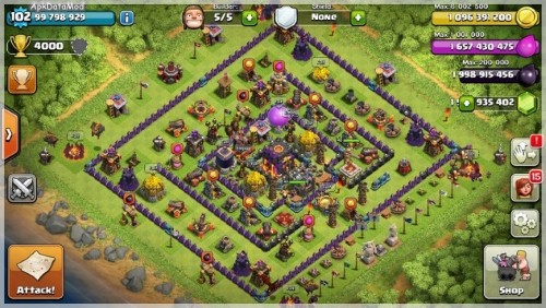 Clash of Clans Familiar House To Live Apk Mod