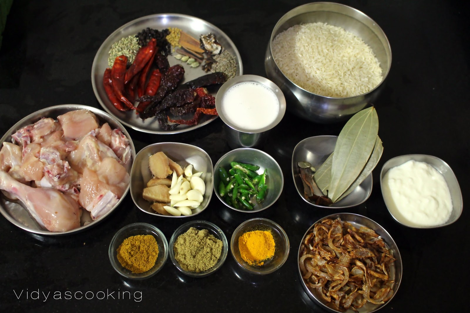 Chicken Ghee Roast Biryani Recipe