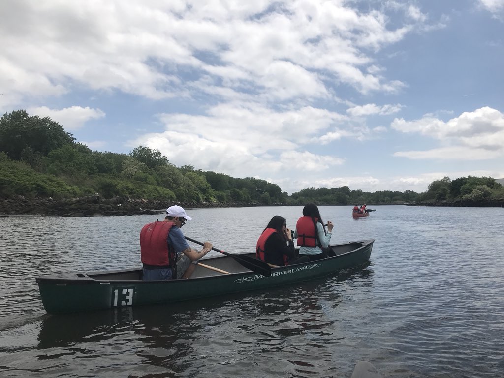 Canoeing the Bronx River