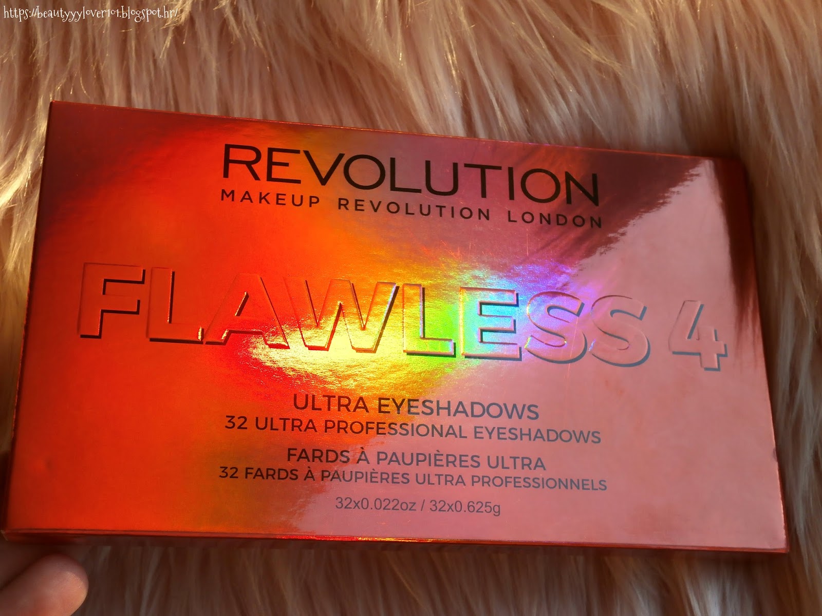 Makeup Revolution Flawless 4 Paleta Sjenila Beautyyylover101 