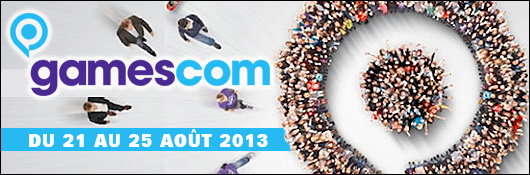 Logo de la Gamescom 2013 qui aura lieu du 21 au 25 Août