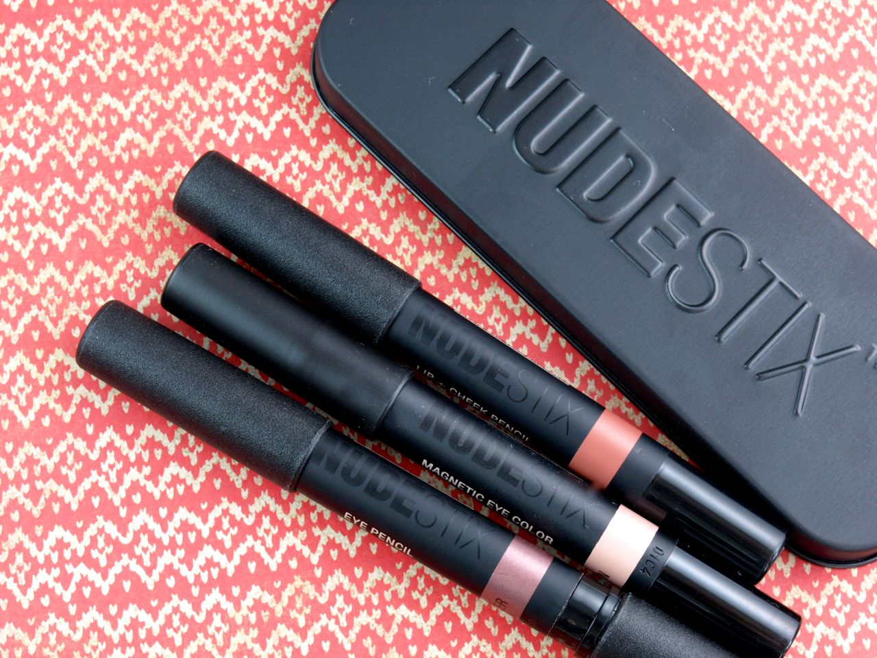 Nudestix Lip Cheek Pencil Eye Pencil And Magnetic Eye Color Review And Swatches The Happy
