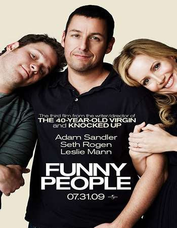 Poster Of Funny People 2009 In Hindi Bluray 720P Free Download