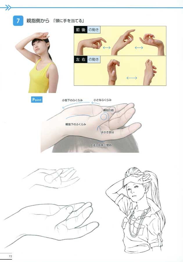 Drawing Manga and Anime >>: Tutorial Draw Hand part 7