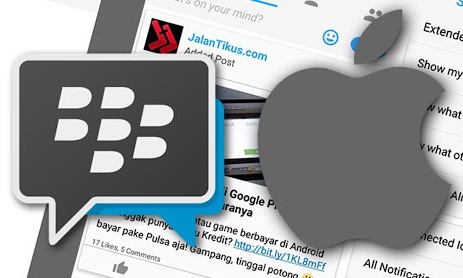 BBM MOD IOS Iphone Light v3.2.5.12 Apk Terbaru 2017