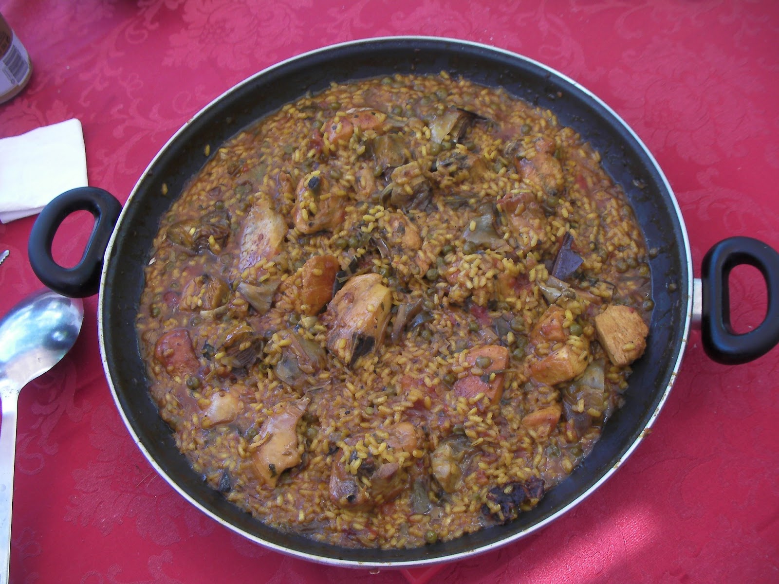 Recetas de la abuela Rosa Paella de pollo / Arroz con pollo