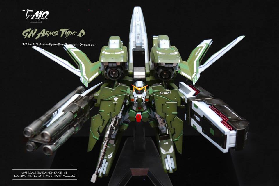 GUNDAM GUY: HG 1/144 GN Arms Type D + Gundam Dynames - Painted Build