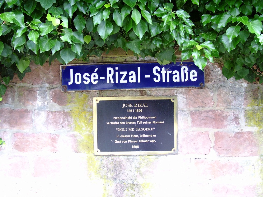 Adventures in Life: Me and Dr. Jose Rizal in Wilhemsfeld, Germany