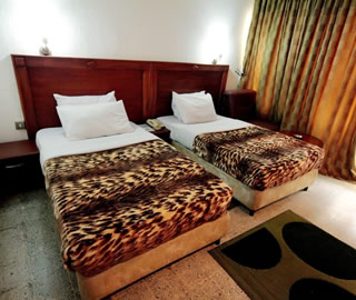 Lagos Airport Hotel Twin Bedded Room
