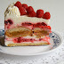 Kruasanų tortas su karamele ir avietėmis (nekeptas) / Croissant, Caramel & Raspberry Cake (No Bake)