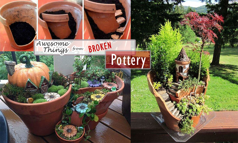 Awesome Things from Broken Pottery