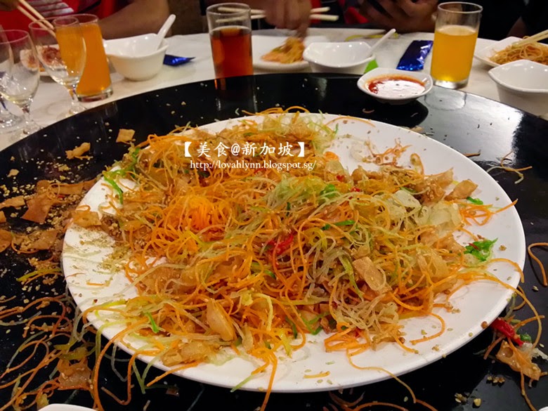 Ah Lynn的小小部落格 【美食新加坡】收工宴订了新加坡文庆路的万兴酒楼新春特备套餐 鱼翅吉祥席 CNY Shark's Fin Set Menu at Ban Heng