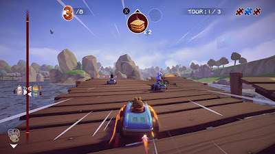 Garfield Kart Furious Racing Game Screenshot 2