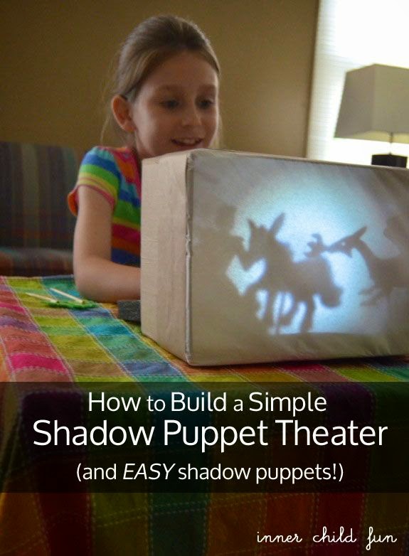 recycle puppet theatre diy