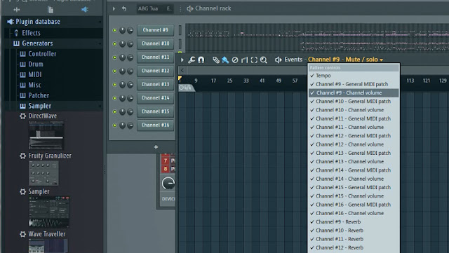  Mengatur Volume Midi Di FL Studio Supaya Saat Diputar Tidak Kembali Ke Semula