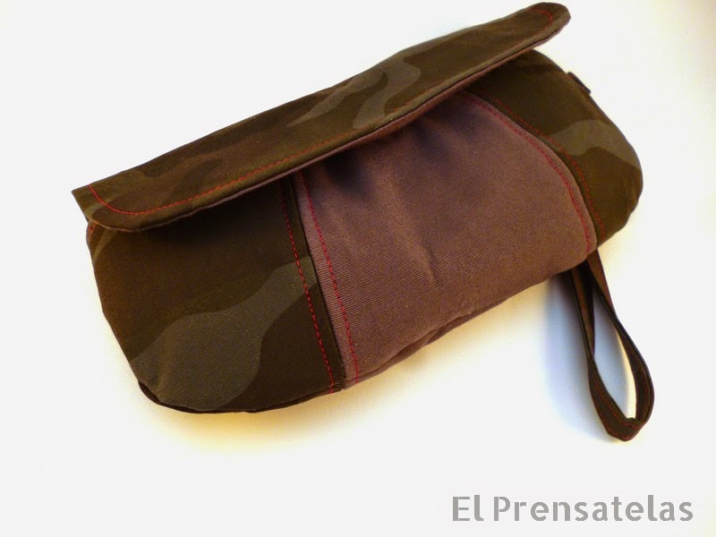 Cartera mano Gerbera solapa