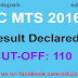 SSC MTS Result 2016-17 Tier-I Result Out