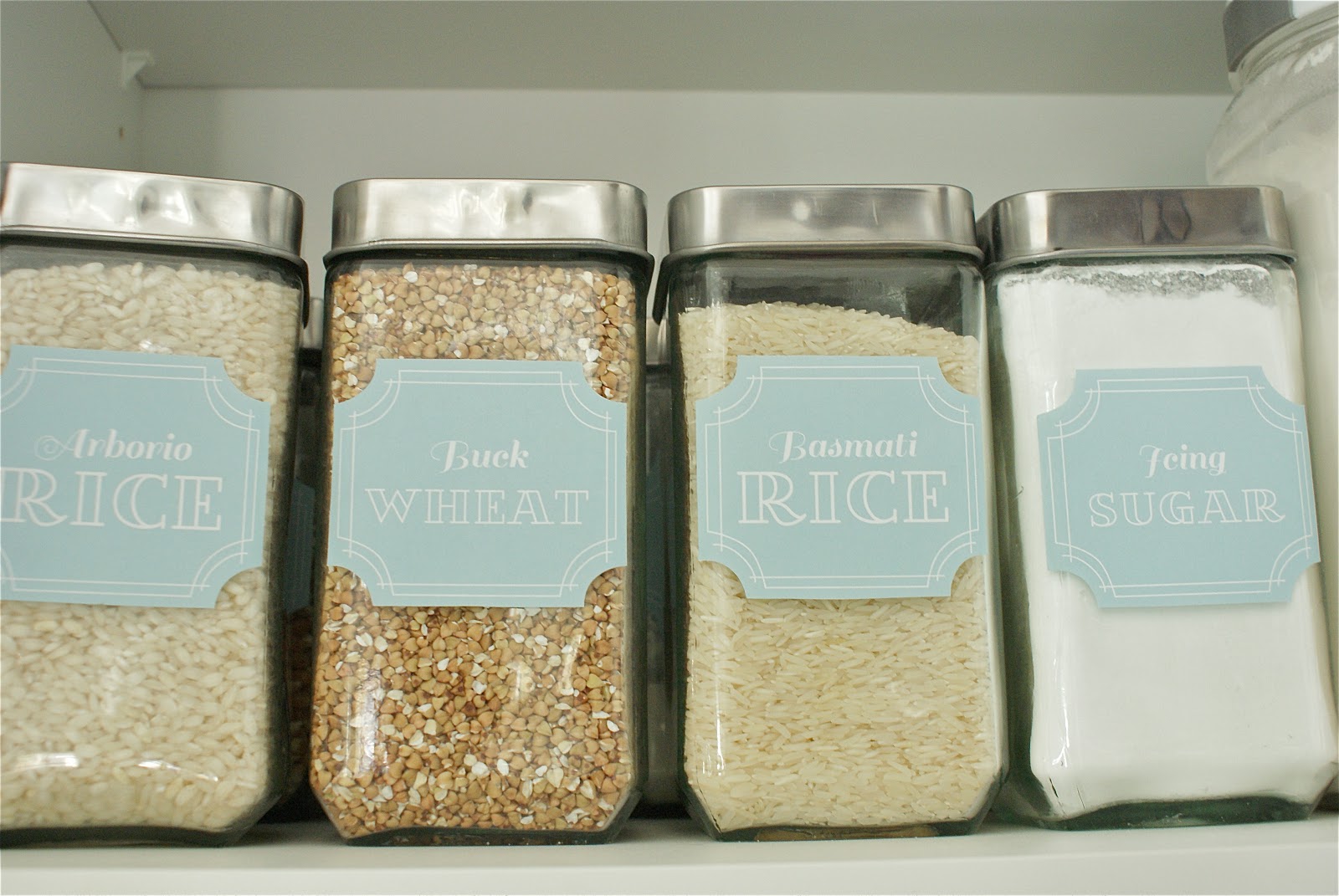 Uncategorized Kitchen Pantry Storage Containers pantry pretty dollar store makeover