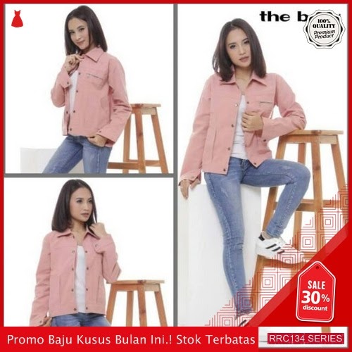 RRC134J41 Jaket Terbaru Wanita Pocket Zippy Wanita Terbaru BMGShop