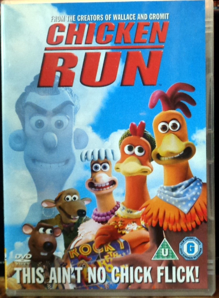 Movies on DVD and Bluray Chicken Run (2000)
