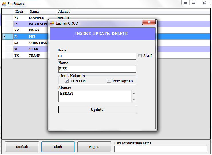 Format Ldf Adalah | bahasaprogramvb vb net insert update delete search Format Ldf Adalah | bahasaprogramvb vb net insert update delete search